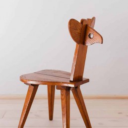 Chair stool deer (sarenka) designed by W.Wincze and O.Szlekys
