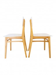 A set of two carpenters' chairs designed by R.T.Hałas