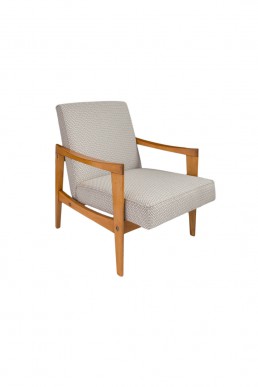 Polish mid-century modern armchair designed by Cz. Knothe
