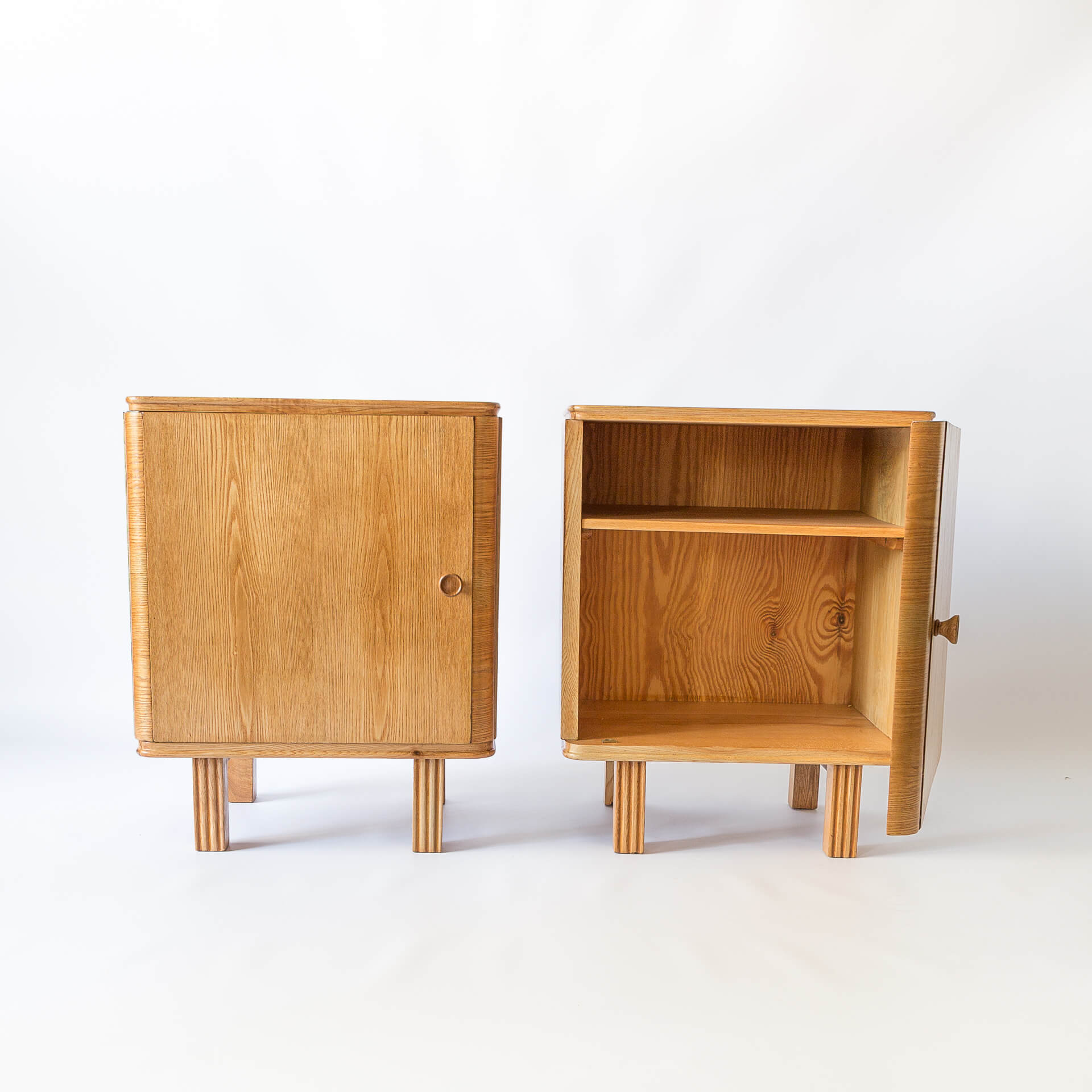 A set of night cabinets from Nowieńskie Furniture Factory (left and right)