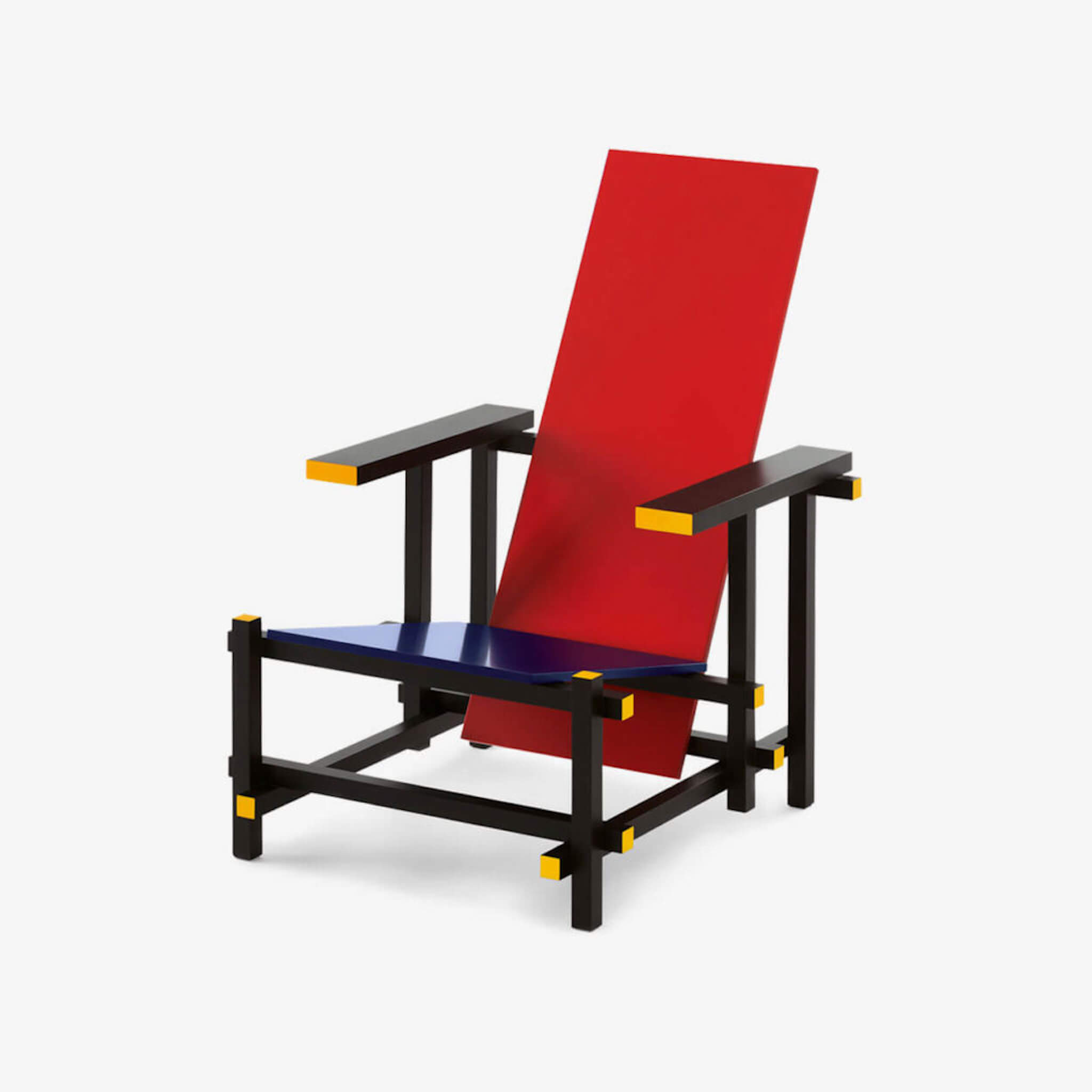 Red & Blue Chair by Gerrit Rietveld (replica)